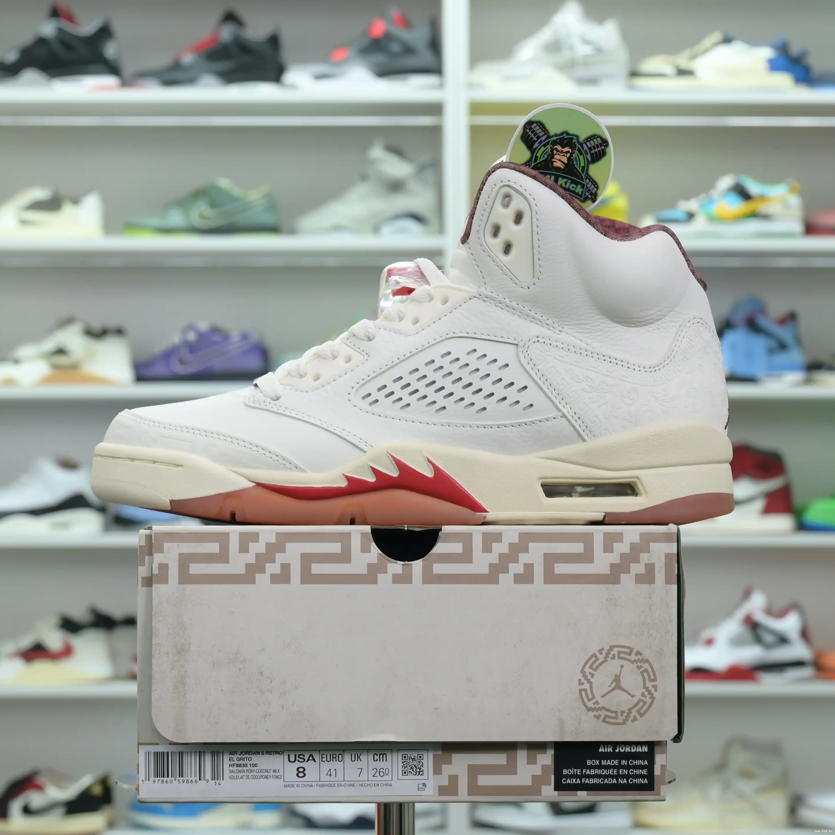 Kimikick GRITO” Jordan Jordan Air 5“EL 0717